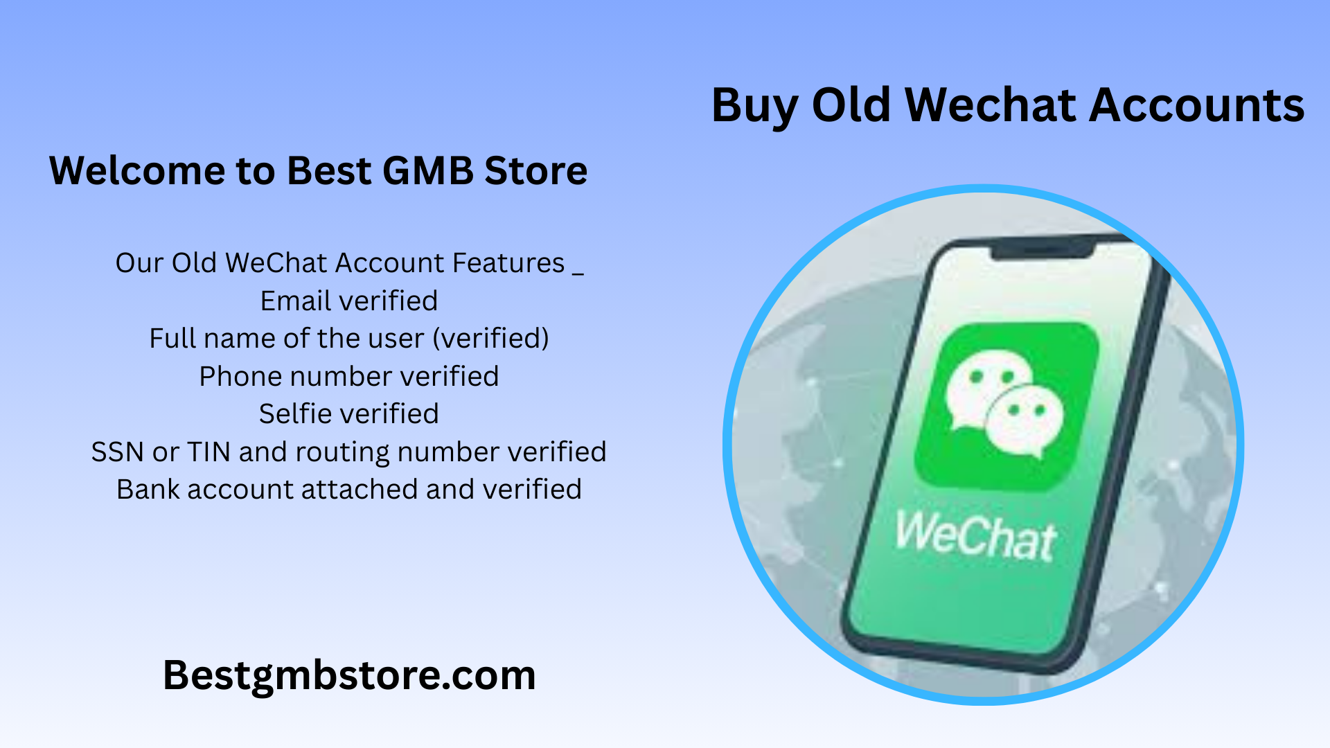 Buy Old Wechat Accounts