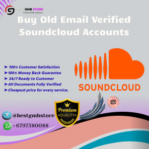 Buy Old Email Verified Soundcloud Accounts