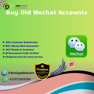 Buy Old Wechat Accounts