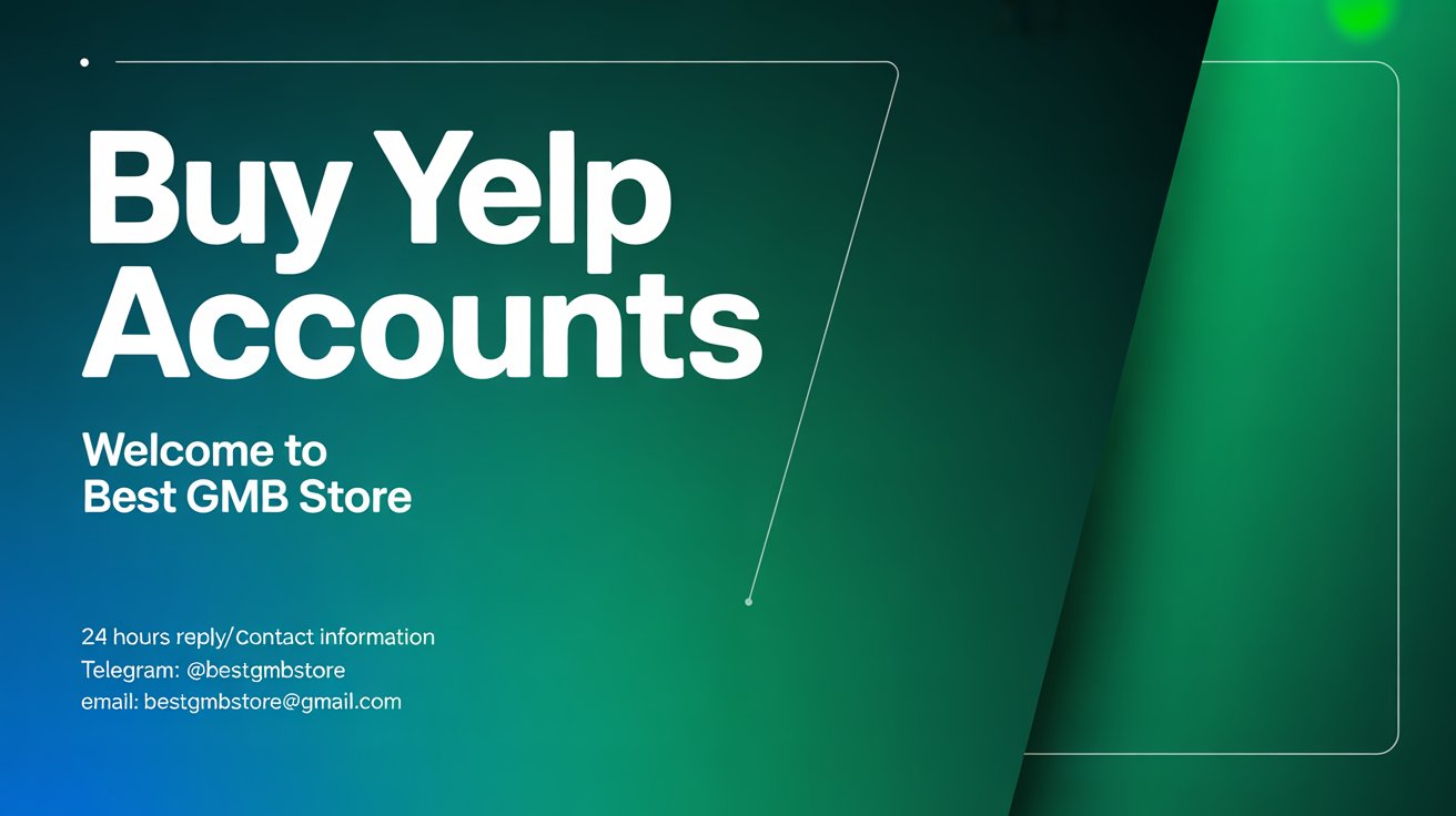 Buy Yelp Accounts