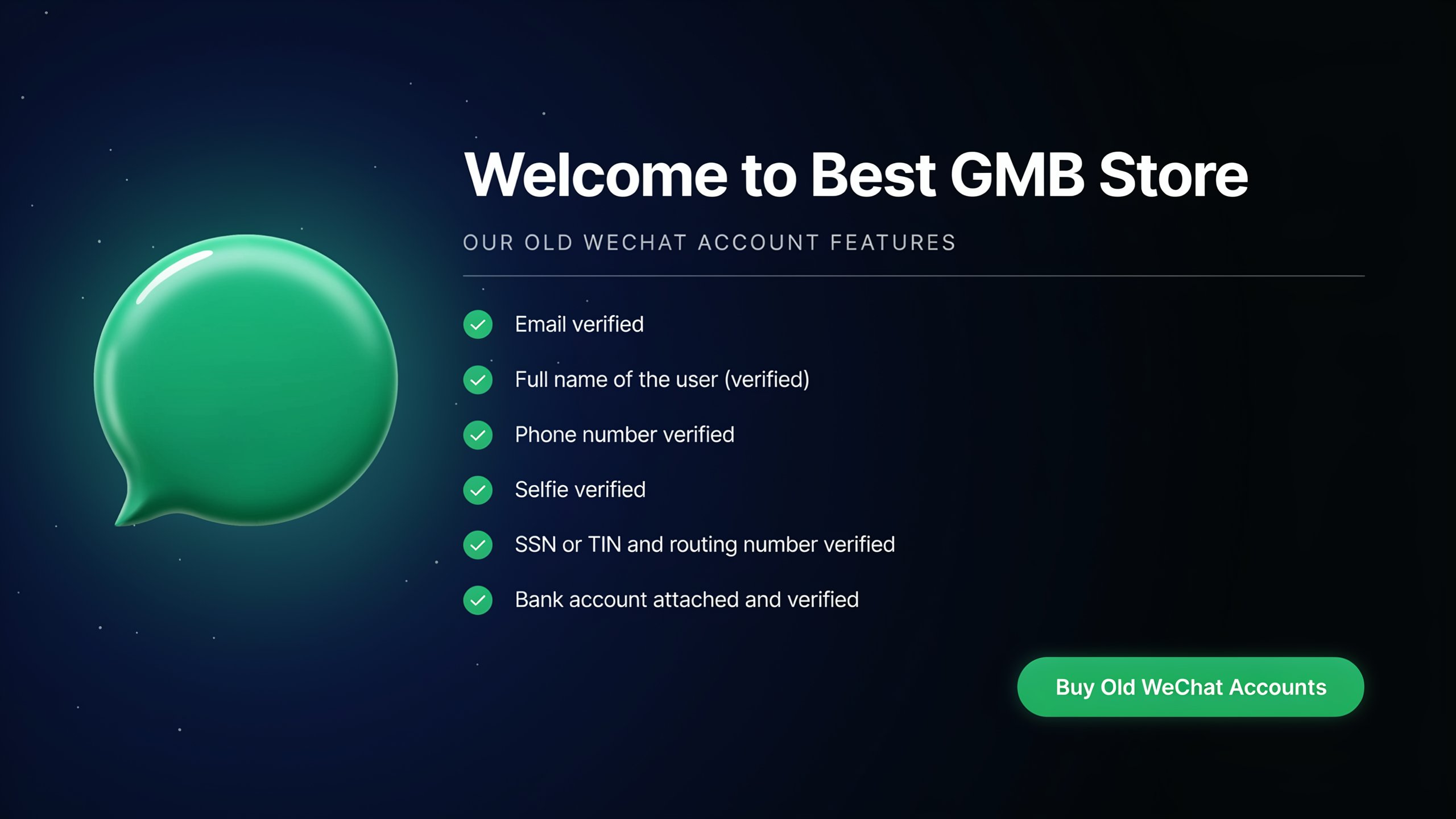 Buy Old Wechat Accounts