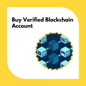 Buy Verified Blockchain Account