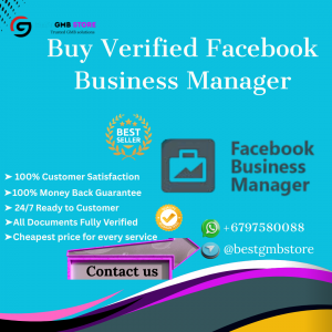 Buy Verified Facebook Business Manager