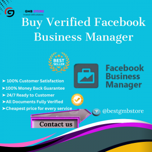 Buy Verified Facebook Business Manager