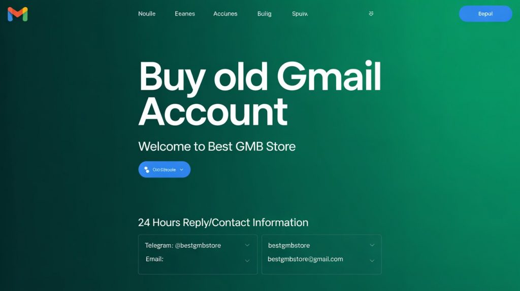 Buy Old Gmail Account 